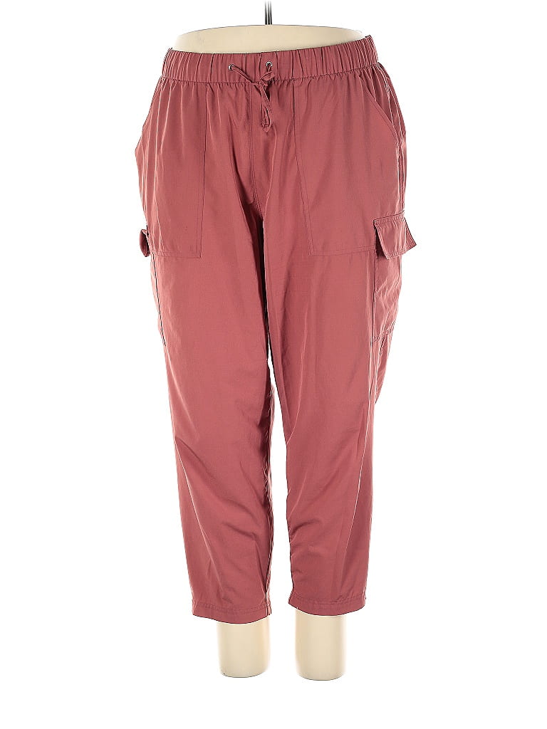 Active by Old Navy Burgundy Casual Pants Size 2X (Plus) - photo 1