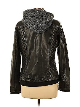 August Morgan By Kate Hersch Faux Leather Jacket (view 2)