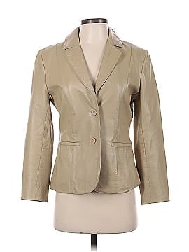 Nicole Miller Leather Jacket (view 1)