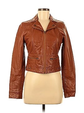 Charlotte Russe Faux Leather Jacket (view 1)