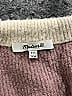 Madewell Color Block Brown Purple Wool Pullover Sweater Size XXS - photo 3