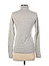 Velvet by Graham & Spencer 100% Cotton Silver Long Sleeve Turtleneck Size S - photo 2