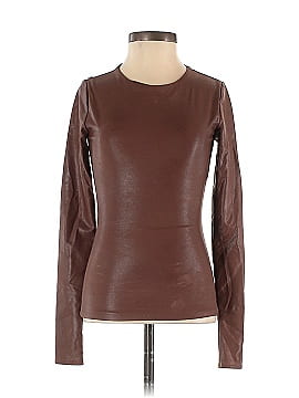 Naked Wardrobe Faux Leather Top (view 1)