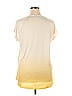 One World 100% Polyester Yellow Short Sleeve Top Size 1X (Plus) - photo 2