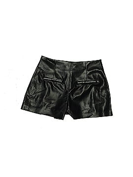 Alice + Olivia Faux Leather Shorts (view 2)