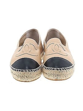 Chanel Leather Espadrille Flats (view 2)