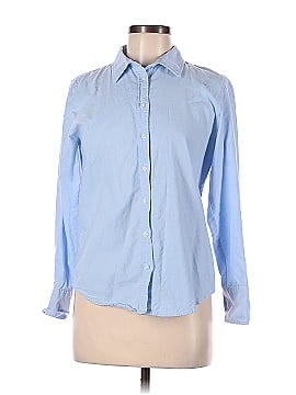 Easy Wear Jeans 3/4 Sleeve Button-Down Shirt (view 1)