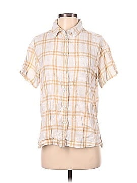 American Eagle Outfitters Short Sleeve Button-Down Shirt (view 1)
