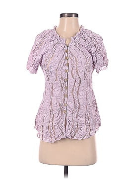 Free People Short Sleeve Button-Down Shirt (view 1)