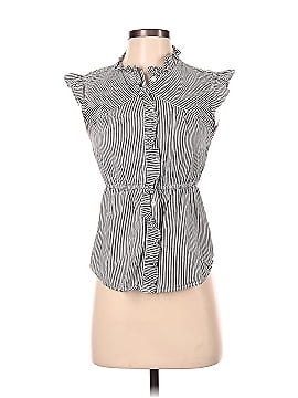 Odille Sleeveless Button-Down Shirt (view 1)