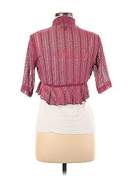 Connected Apparel Short Sleeve Blouse (view 2)