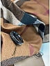 Burberry 100% Virgin Wool Plaid Brown Shorts Size 6 - photo 4