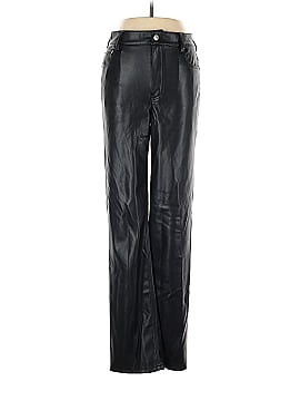 Zara Faux Leather Pants (view 1)