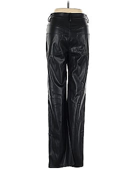 Zara Faux Leather Pants (view 2)