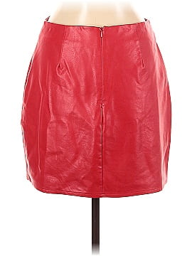 Superdown Faux Leather Skirt (view 1)