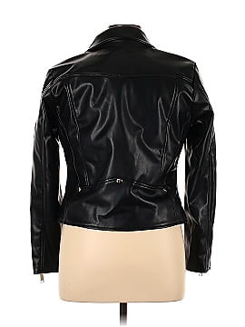 Straight to Hell Faux Leather Jacket (view 2)
