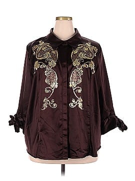 Victor Costa Occasion Long Sleeve Blouse (view 1)