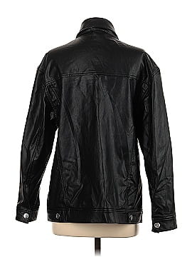 Fashion Nova Faux Leather Jacket (view 2)