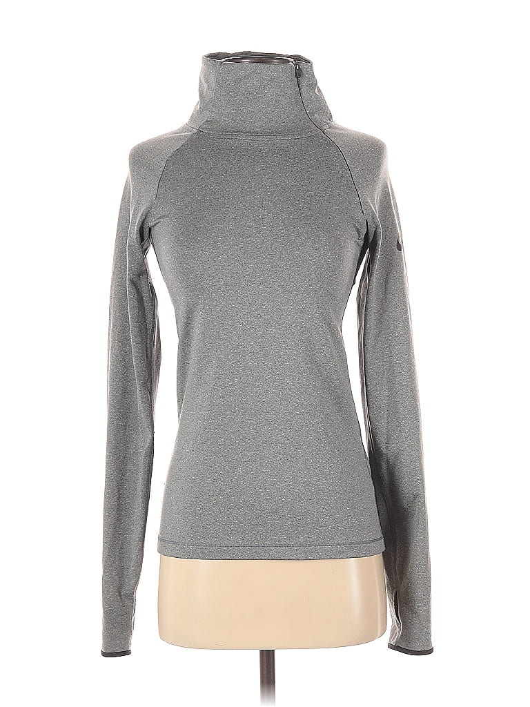 Nike Gray Long Sleeve Turtleneck Size S - photo 1