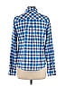 J.Crew Checkered-gingham Plaid Blue Long Sleeve Button-Down Shirt Size 12 - photo 2