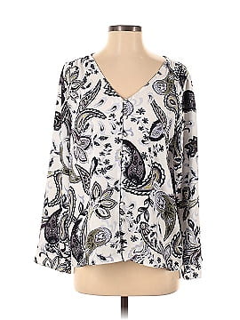 Ann Taylor LOFT Outlet Long Sleeve Blouse (view 1)