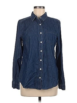 Maurices Long Sleeve Button-Down Shirt (view 1)