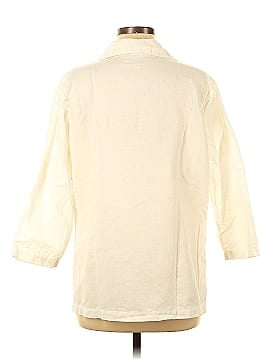 Hot Cotton Long Sleeve Button-Down Shirt (view 2)