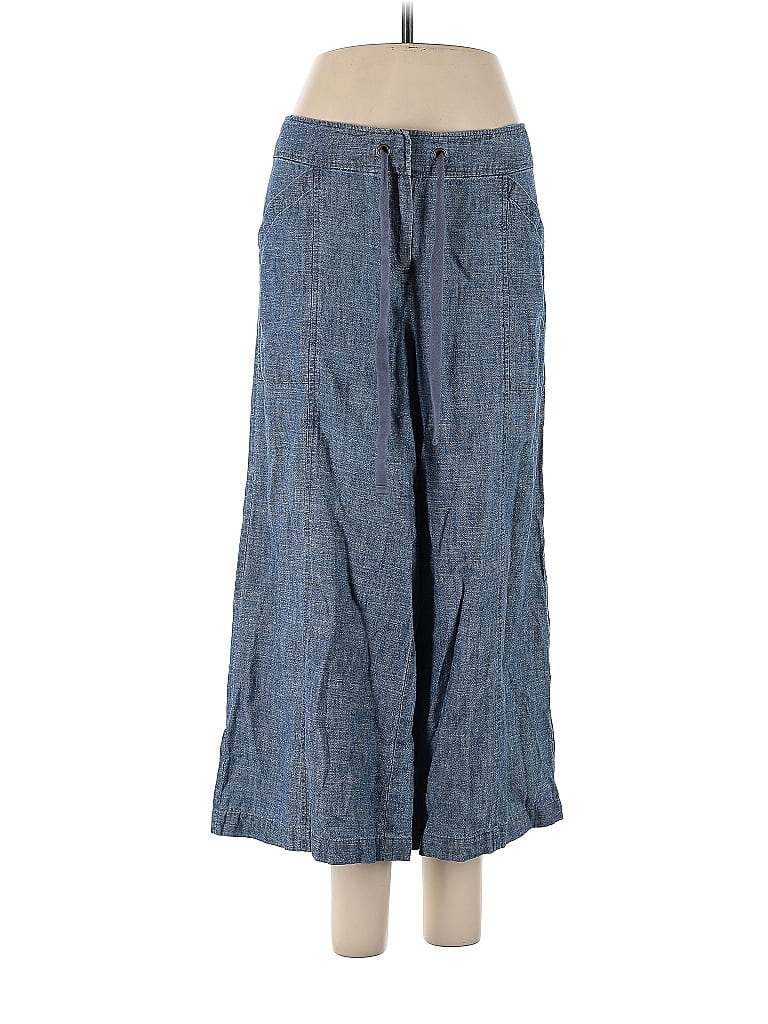 Eileen Fisher Blue Casual Pants Size M - photo 1