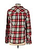 J.Crew Factory Store 100% Cotton Plaid Red Long Sleeve Button-Down Shirt Size S - photo 2