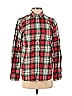 J.Crew Factory Store 100% Cotton Plaid Red Long Sleeve Button-Down Shirt Size S - photo 1