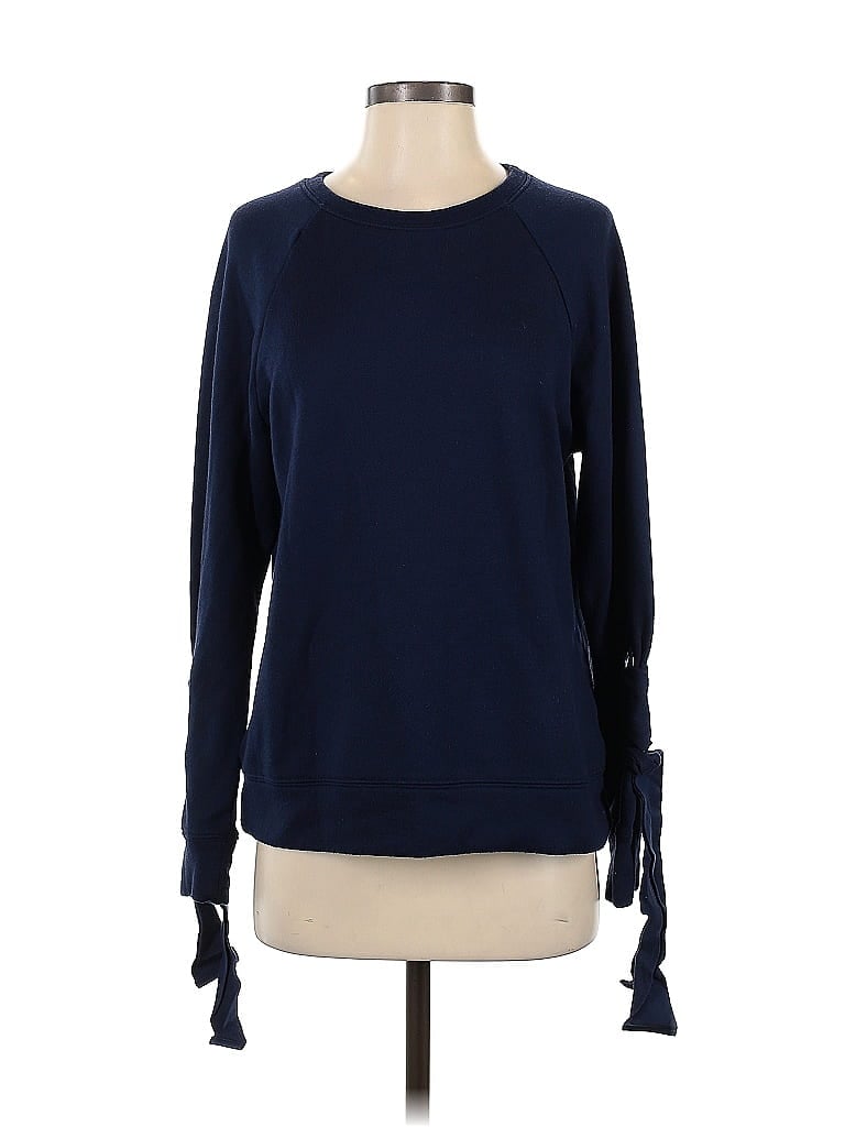Pre-owned Halogen Sweatshirt In Blue