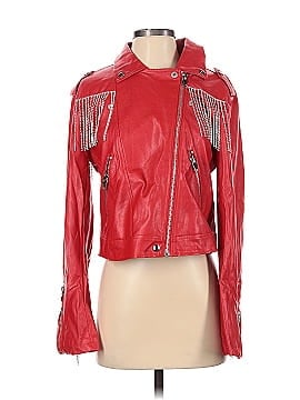 Buddy Love Faux Leather Jacket (view 1)