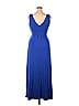 Willi Smith Blue Casual Dress Size L - photo 2