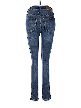 Madewell 10" High-Rise Skinny Jeans in Danny Wash: TENCEL&trade; Denim Edition (view 2)