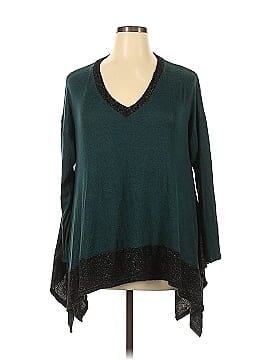 emerald Pullover Sweater (view 1)