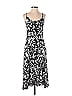Ann Taylor LOFT Outlet Floral Motif Graphic Zebra Print Black Casual Dress Size S - photo 1