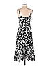 Ann Taylor LOFT Outlet Floral Motif Graphic Zebra Print Black Casual Dress Size S - photo 2