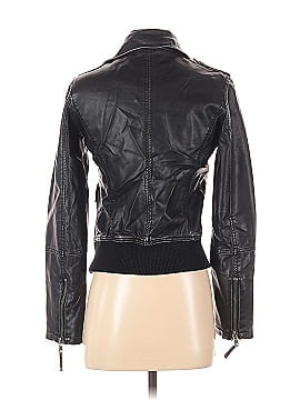 Members Only Faux Leather Jacket (view 2)