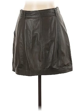 Rebecca Taylor Leather Skirt (view 2)
