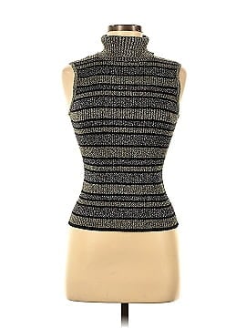 Cable & Gauge Sleeveless Turtleneck (view 1)