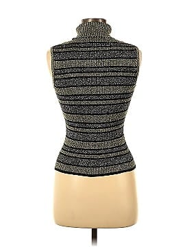 Cable & Gauge Sleeveless Turtleneck (view 2)