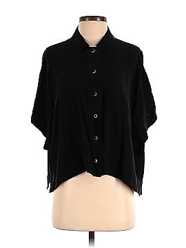 Marc by Marc Jacobs Short Sleeve Silk Top (view 1)