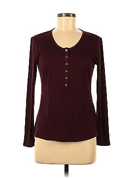 Market and Spruce Long Sleeve Henley (view 1)