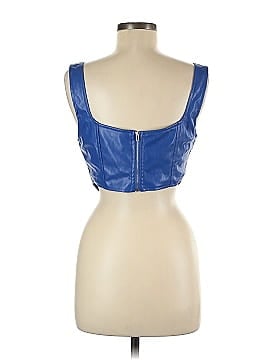 Princess Polly Faux Leather Top (view 2)