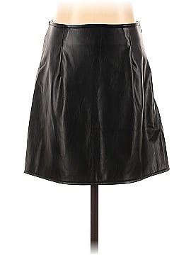 Shein Faux Leather Skirt (view 2)