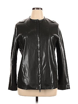 Perry Ellis Faux Leather Jacket (view 1)