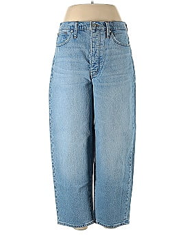Madewell Balloon Jeans in Hewes Wash (view 1)
