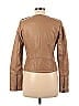 My Michelle 100% Polyurethane Tan Faux Leather Jacket Size M - photo 2