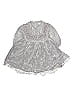 Trish Scully 100% Cotton Silver Special Occasion Dress Size 2 - photo 1