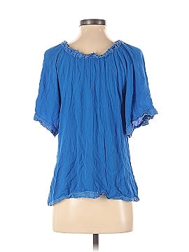 Alloy Apparel Short Sleeve Blouse (view 2)